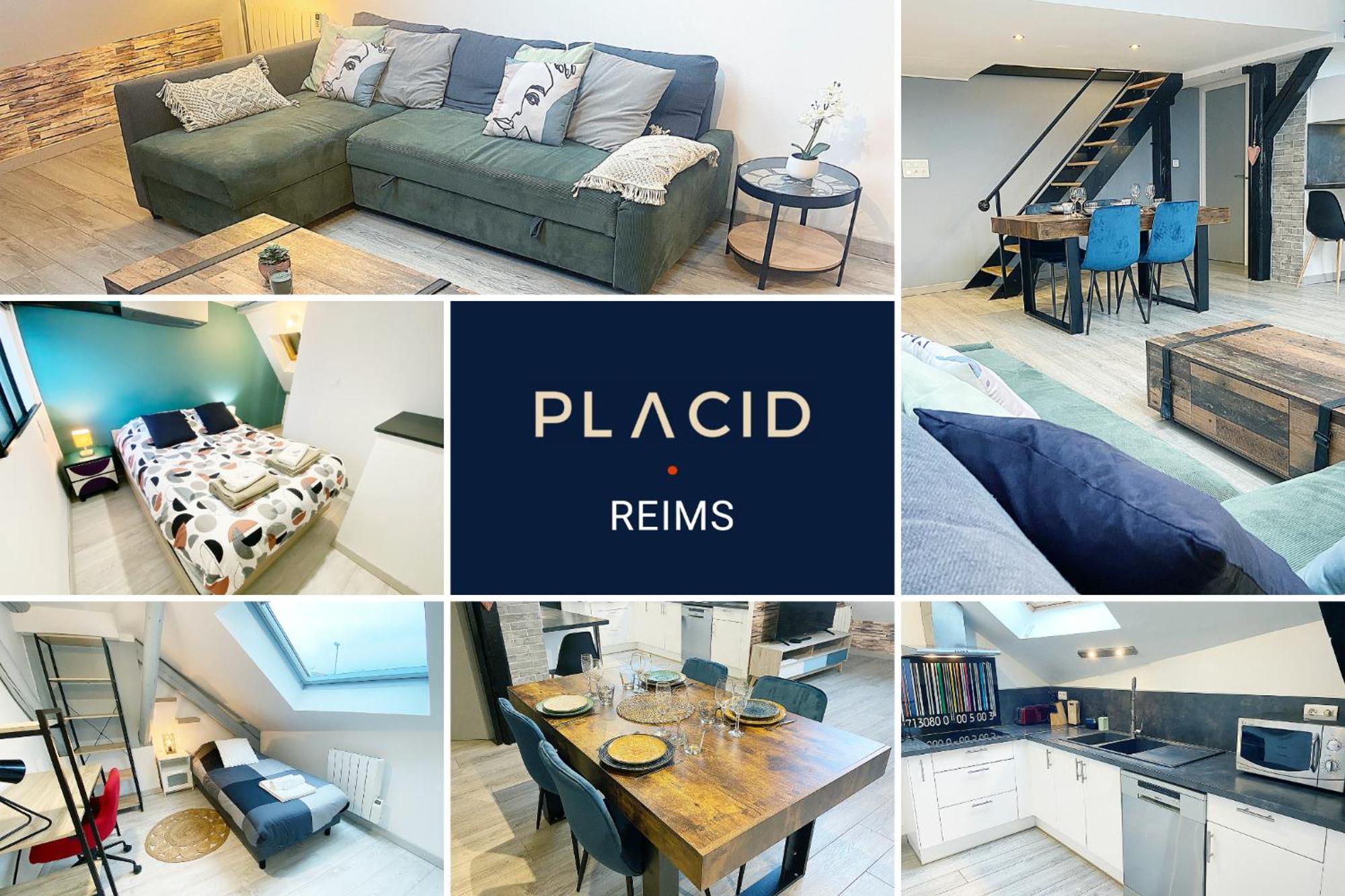 Le Sweet Home, Clim, Parking Prive, Wifi Reims